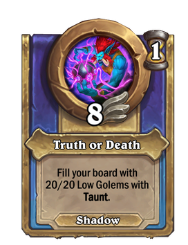 Truth or Death