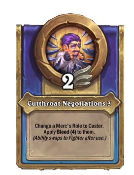 Cutthroat Negotiations 3