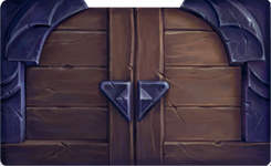 Door frame for countdown event