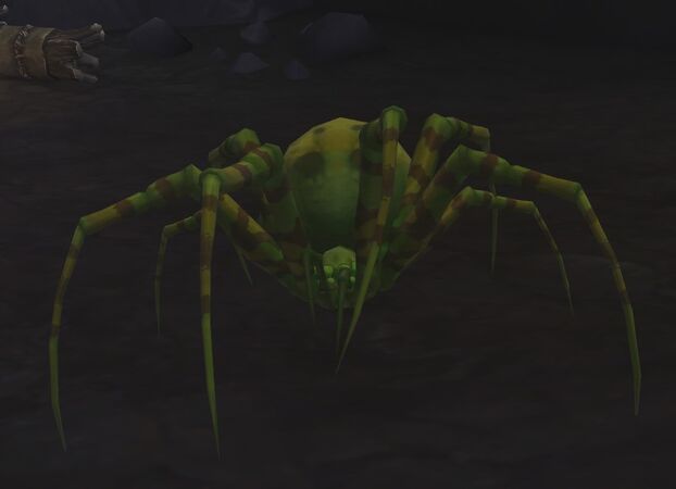 A Trapdoor Spider in World of Warcraft