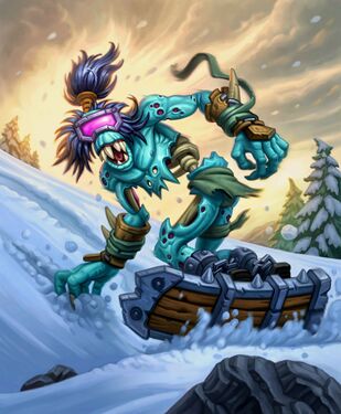 Snow Shredder, full art