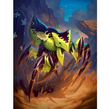 Silithid Burrower, full art