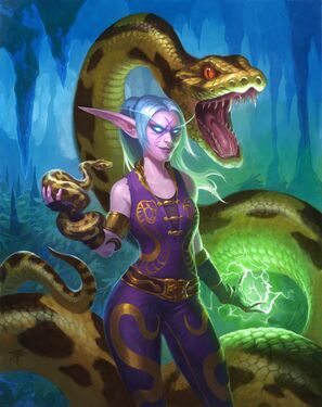 Lady Anacondra, full art