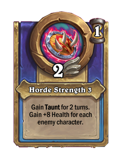 Horde Strength 3