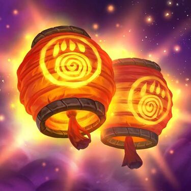 Twin Sky Lanterns, full art