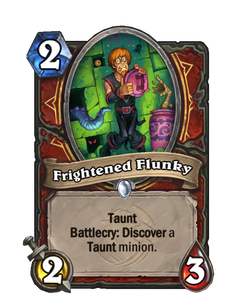 Frightened Flunky