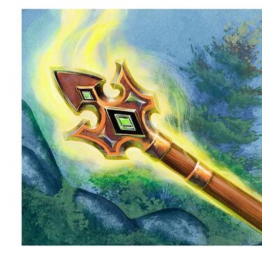 Radiant Wand 1, full art