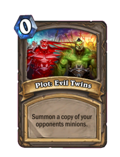 Plot: Evil Twins