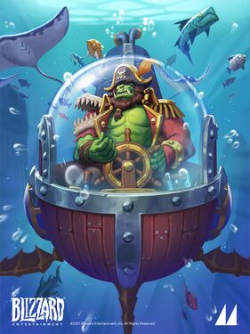 Undercap'n Kragg, full art