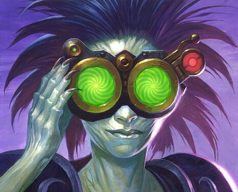 Emerald Goggles, full art