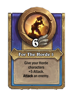 For The Horde {0}