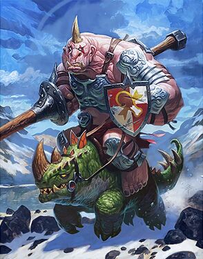 Mogor's Champion, full art