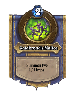 Galakrond's Malice
