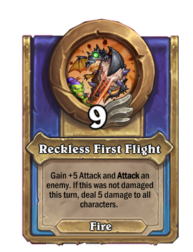 Reckless First Flight