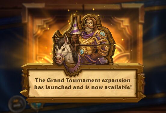 The expansion's release banner