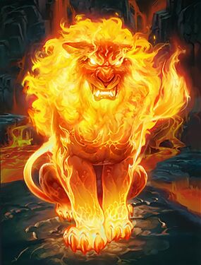 Druid of the Flame, full art