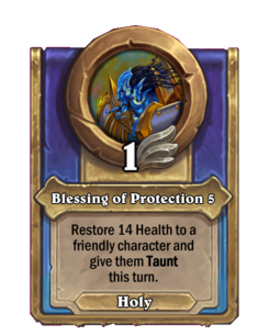 Blessing of Protection {0}