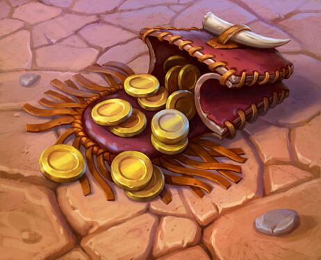 Pouch of Coins, full art