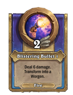 Blistering Bullet 1