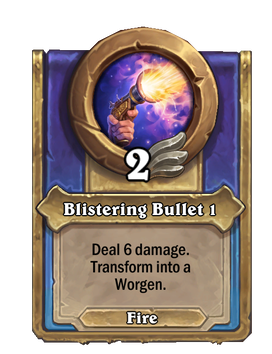 Blistering Bullet 1