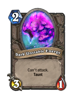 Dark Unstable Energy