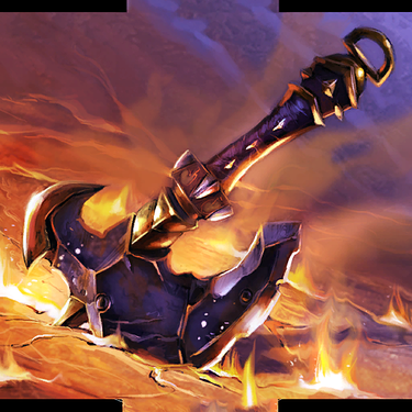 Axe Fling, full art