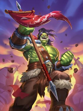 Grommash Hellscream, full art