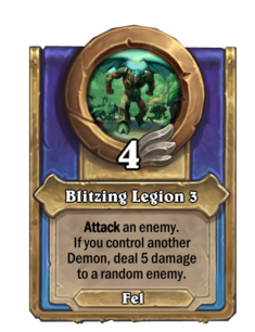 Blitzing Legion 3