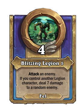 Blitzing Legion {0}