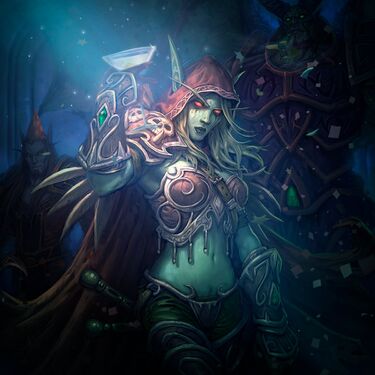 "Sylvanas has no time for games, but plenty of time to party."