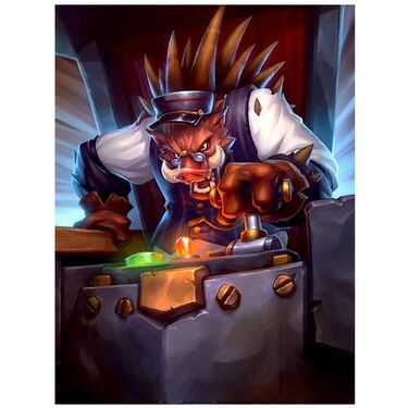 Snarling Conductor, full art