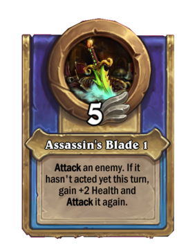 Assassin's Blade 1