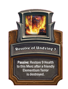 Resolve of Undying 3