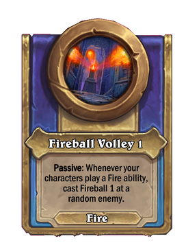 Fireball Volley {0}