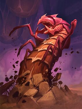 Giant Sand Worm, full art