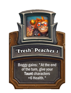 "Fresh" Peaches 1