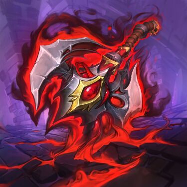 Imbued Axe, full art