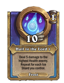 Hail to the Lord 1