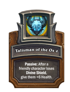 Talisman of the Ox {0}