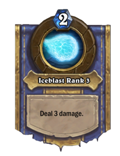 Iceblast Rank 3
