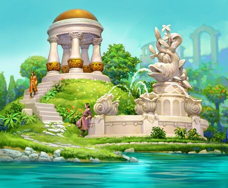 Azsharan Gardens, full art