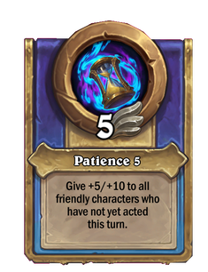 Patience {0}