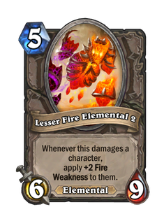 Lesser Fire Elemental 2