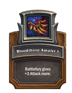 Bloodthirst Amulet 3