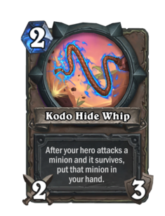 Kodo Hide Whip