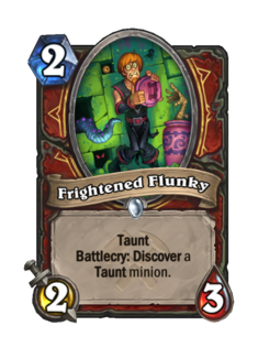 Frightened Flunky