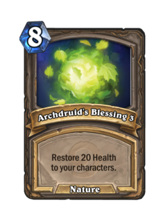 Archdruid's Blessing 3
