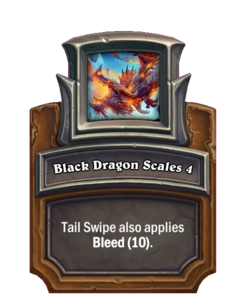 Black Dragon Scales {0}