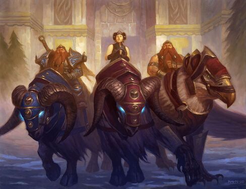 Royal Entourage, full art