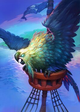 Grey Sage Parrot, full art